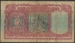 1938 Burma Five Rupees Bank Note of J.B Taylor of KG VI.