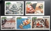 Anguilla Christmas Stamps Set of 5 in The Disney Series 1981 MNH.