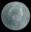 Calcutta-Mint-50-Paise-of-Commemorative-Coin-of-Jawaharlal-Nehru-of-1964.