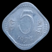 Republic India 5 Paise 1972 Hyderabad Mint.