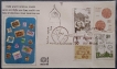Special-Cover,-India-80,-Used-Set-of-4-Intl.Stamp-Exhibition-1980-Stamps.