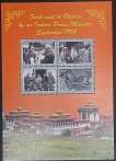 4V Minister Sheet of Bhutan of First Visit Indian Prime Minister.
