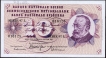 1977 Ten Francs Bank Note of Switzerland.