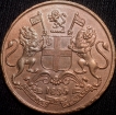 Extremely-Rare-Copper-1/4-Anna-of-East-India-Company(AD1835)