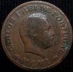 Copper-1/4-Tanga-of-Carlos-I(AD1901)-of-INDO-PORTUGAL-KM15