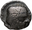 Silver-Drachma-Coin-of-Bhatradaman(AD-282-95)-of-Western-Ksh