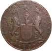Copper 1/4 Anna Coin of Bombay Presidency Dated 1832 Scale/T