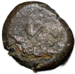 Copper Coin of Polygars of Trichy (17th - 18th Cen. AD) with Laxmi Deity Seated 