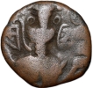 Copper-Drachma-Coin-of-Queen-Diddha-(AD979--1003)-of-Loharas-of-Kashmir