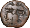 Copper Drachma Coin of Queen Diddha (AD979 -1003) of Loharas of Kashmir