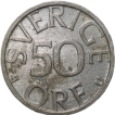 Nickel 50 Ore of Sweden Country (AD 1978)