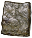 Copper Coin of Satavahan Dynasty (1st Cen. BC) from Daunath Region Elephant-Ujja