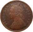 Copper 1/4 Anna of Victoria Empress (AD 1887) of Calcutta Mint Scarce