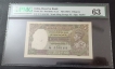 5RS Bank Note of King George VI Signed by J B Taylor Of 1938