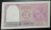 2RS GEORGE VI BANK NOTE SIGNED C D DESHMUKH IN UNC CONDITION