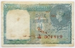 1RS NOTE OF KG VI SIGNED BY CE JONES IN RED SERIAL NUMBER