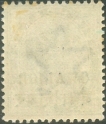 GWALIOR QV 1895-96 1/2a Blue-green,Tall 