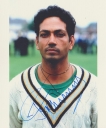 Autograph of 1983 world cup hero Mohinder Amarnath