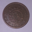 1952-Indo-Portuguese-Bronze-Tanga-Coin-of-Republica.