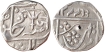 IPS ; Gwalior State  Silver Rupee Mint  Gwalior Jayaji Rao
