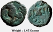 Ancient-;-Gupta-Dynasty--Ramagupta-Copper-Fraction