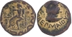 Indo-Greeks,-Hermaios-(90-70-BC),-**Copper-Tetradrachma--