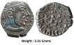 Ancient-;-Gupta-Dynasty,-Kumaragupta-I-(Mahendraditya),-Silver-Drachma