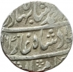  Ahmad Shah Bahadurs  Scarce Silver Rupee Coin of Bareli Mint.
