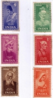 India Mint Stamp Year Pack of 1952.