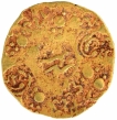 Gold-Pagoda-Punch-Marked-Coin-of-Kalachuries-of-Kalyana.