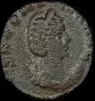 Julia Mamaea Copper Denarius Coin of Roman Empire.