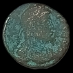 Valens Bronze Follis Coin of Roman Empire.