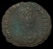 Valentinian I Bronze Follis Coin of Roman Empire.