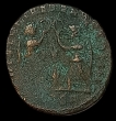 Constantius II Bronze Follis Coin of Roman Empire.