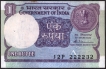 One Rupee Note of 1987 Signed by S. Venkitaramanan.