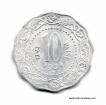 Republic India-Aluminium 10 Paisa-Hyderabad Mint-1974.