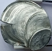 Republic India 2 Rupees Multiple Strike Error Ferratic Steel Coin.