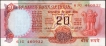 Twenty Rupees Note Signed by K.R. Puri.