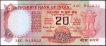Twenty Rupees Note of 1997-2003 Signed by Bimal Jalan.