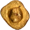 Gold Quarter Fanam Coin of Western Ganga Dynasty.