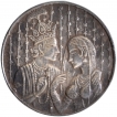 Rare and Beautiful Silver Sovereign of Lord Krishna with Radha.