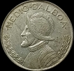 1962 Silver Half Balboa Coins of Panama.