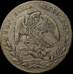 1873 Silver Eight Reals Coin of Mexico.