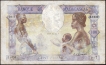 One Hundred Francs Note of 1928-1950 of Madagascar.