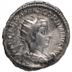Gordiano III Silver Denarius Coin of Roman Empire.