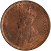 Calcutta Mint Bronze One Quarter Anna Coin of King George V of 1933