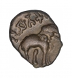 Siri Satakarni Potin coin of Satavahanas.