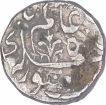 Bhopal State Silver One Rupee Coin.