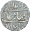 Rohilkhand Kingdom Silver One Rupee Coin of Mustafabad Mint.