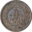 Calcutta-Mint-Bronze-One-Twelfth-Anna-Coin-of-King-George-V-of-1916-